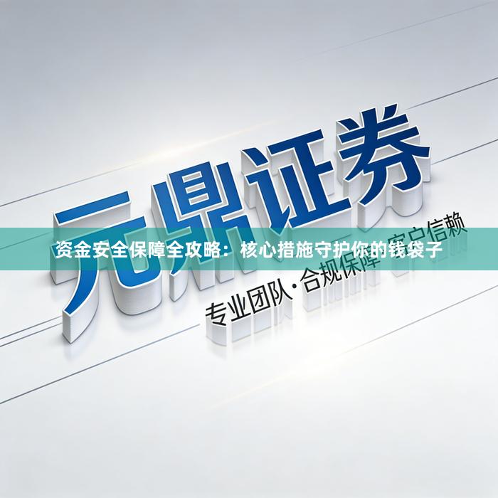 资金安全保障全攻略:核心措施守护你的钱袋子